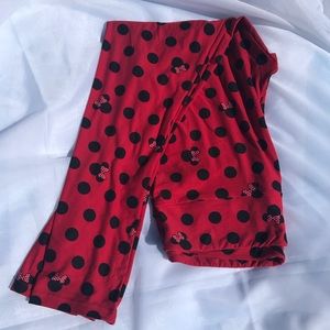 LuLaRoe TC Minnie Mouse leggings